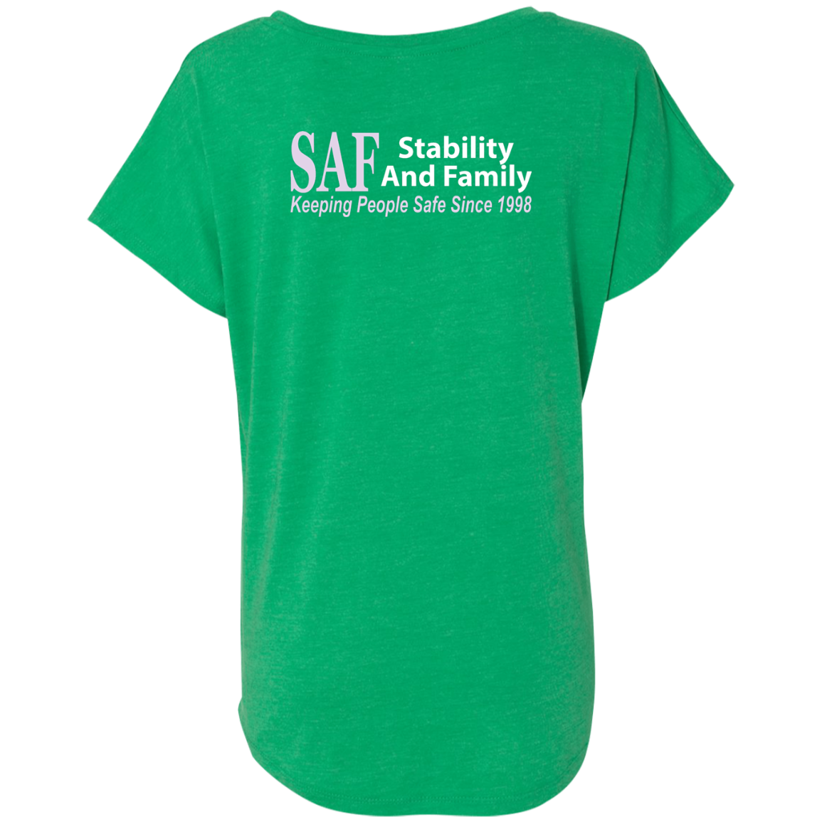 SAF - Ladies' Triblend Dolman Sleeve