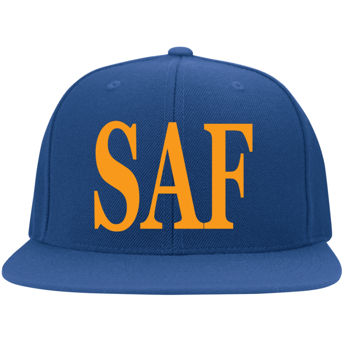 SAF - Flat Bill Twill Flexfit Cap