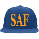 SAF - Flat Bill Twill Flexfit Cap