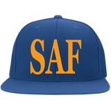 SAF - Flat Bill Twill Flexfit Cap