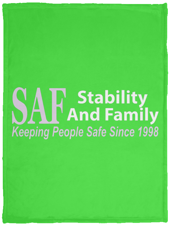 SAF - Cozy Plush Fleece Blanket - 30x40