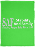 SAF - Cozy Plush Fleece Blanket - 30x40