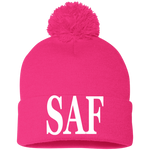 SAF - Pom Pom Knit Cap