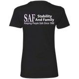 SAF - Ladies' Boyfriend T-Shirt