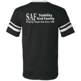SAF - V-Neck Sleeve Stripe Jersey