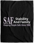 SAF - Cozy Plush Fleece Blanket - 60x80