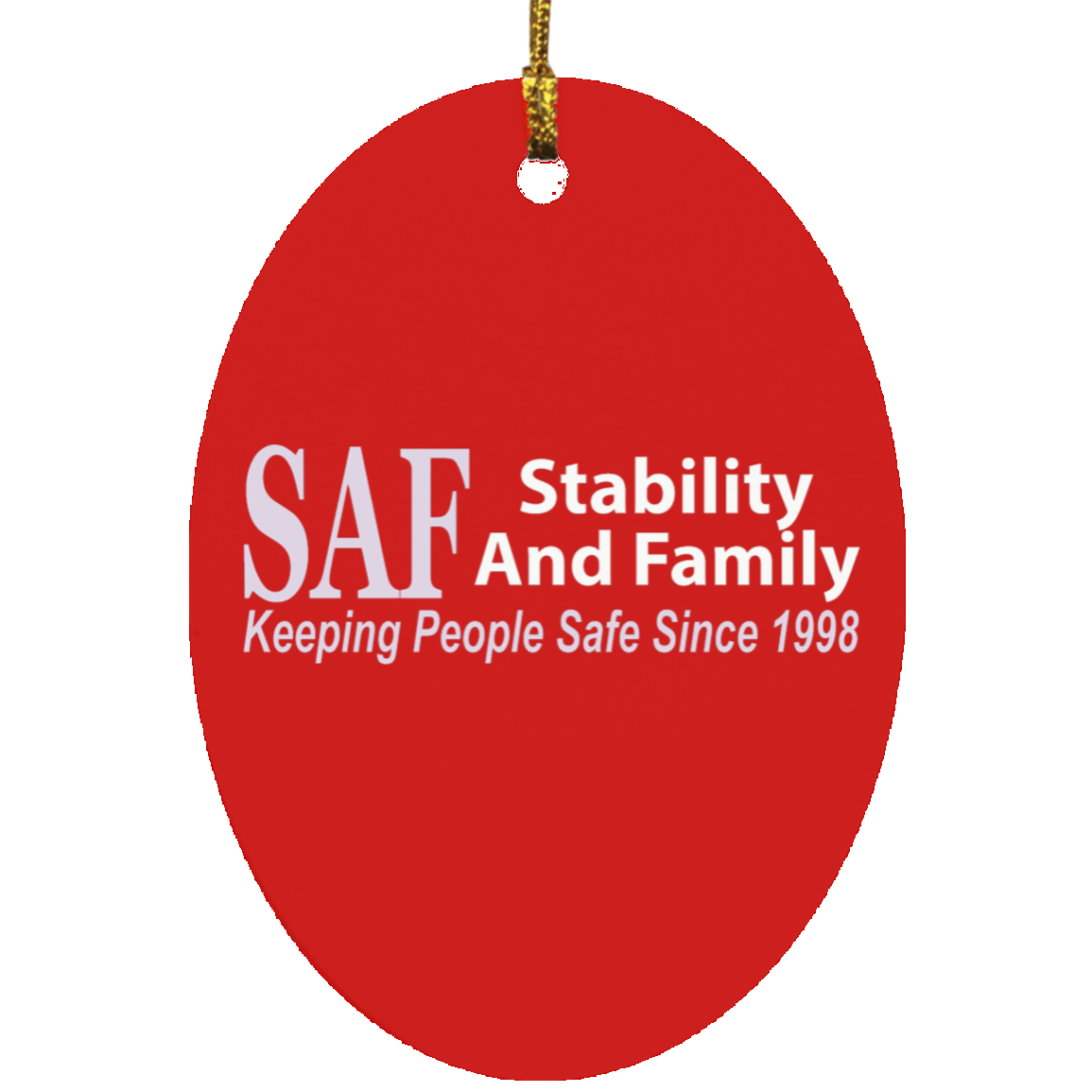 SAF - Oval Ornament