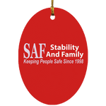 SAF - Oval Ornament
