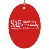 SAF - Oval Ornament