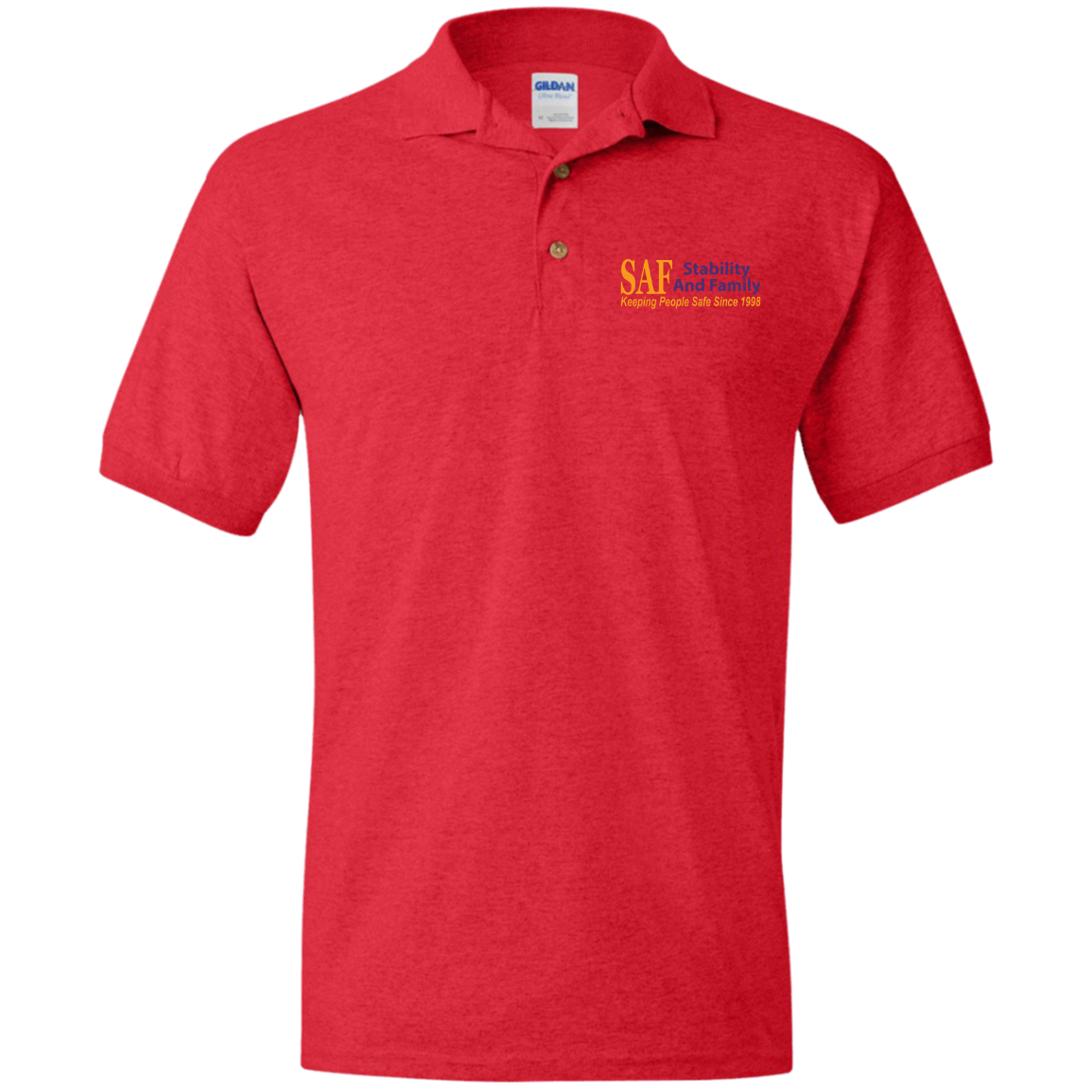 SAF - Men's Jersey Polo Shirt