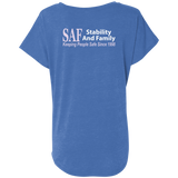SAF - Ladies' Triblend Dolman Sleeve