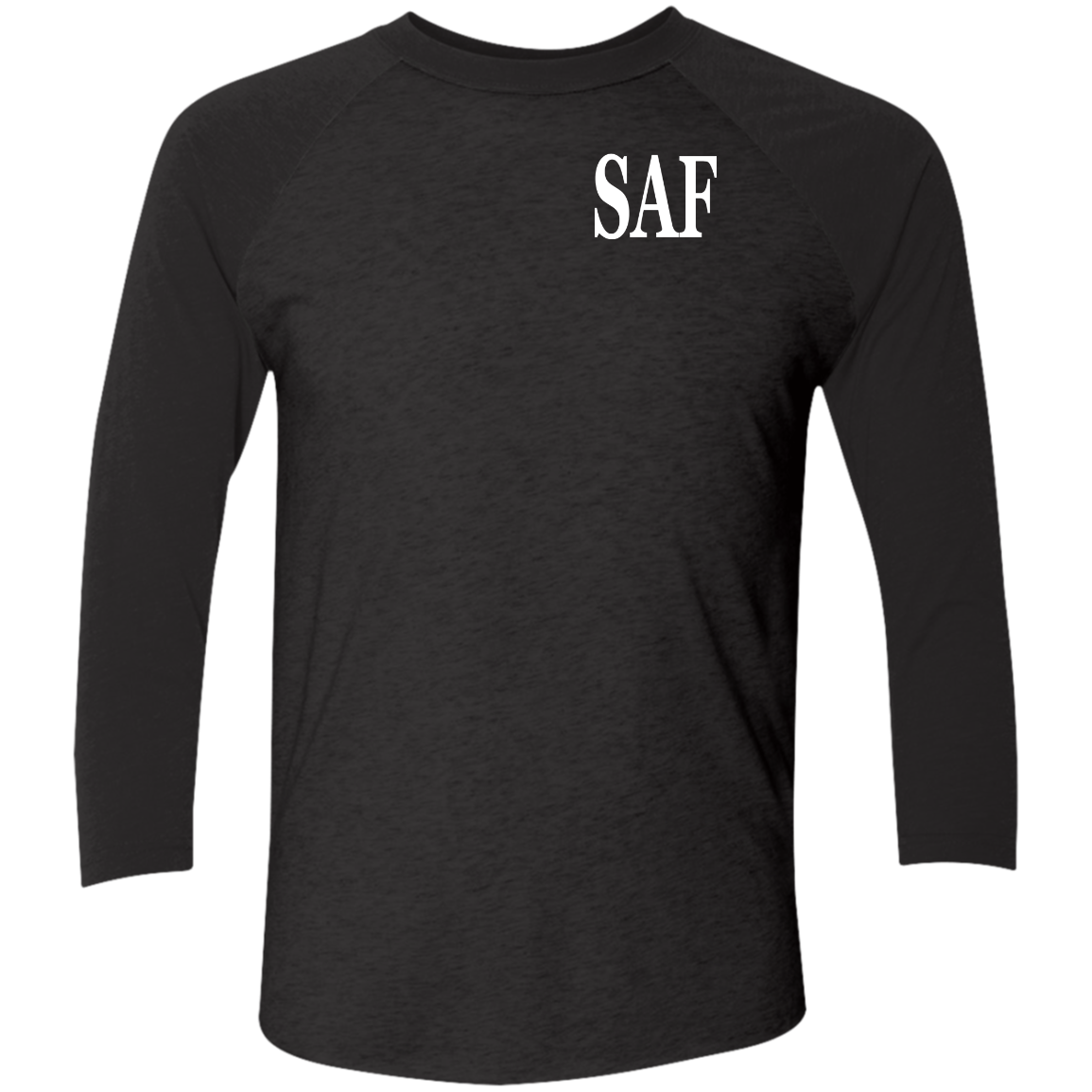 SAF - Tri-Blend 3/4 Sleeve Raglan T-Shirt