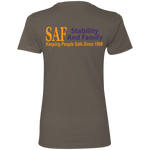 SAF - Ladies' Boyfriend T-Shirt