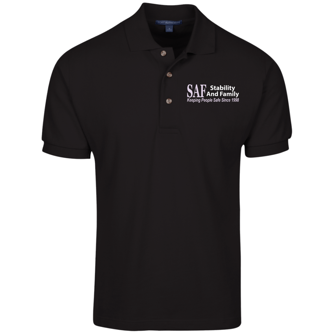 SAF - Men's Pique Knit Polo