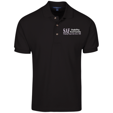 SAF - Men's Pique Knit Polo