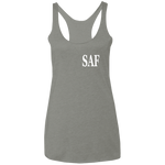 SAF - Ladies' Triblend Racerback Tank
