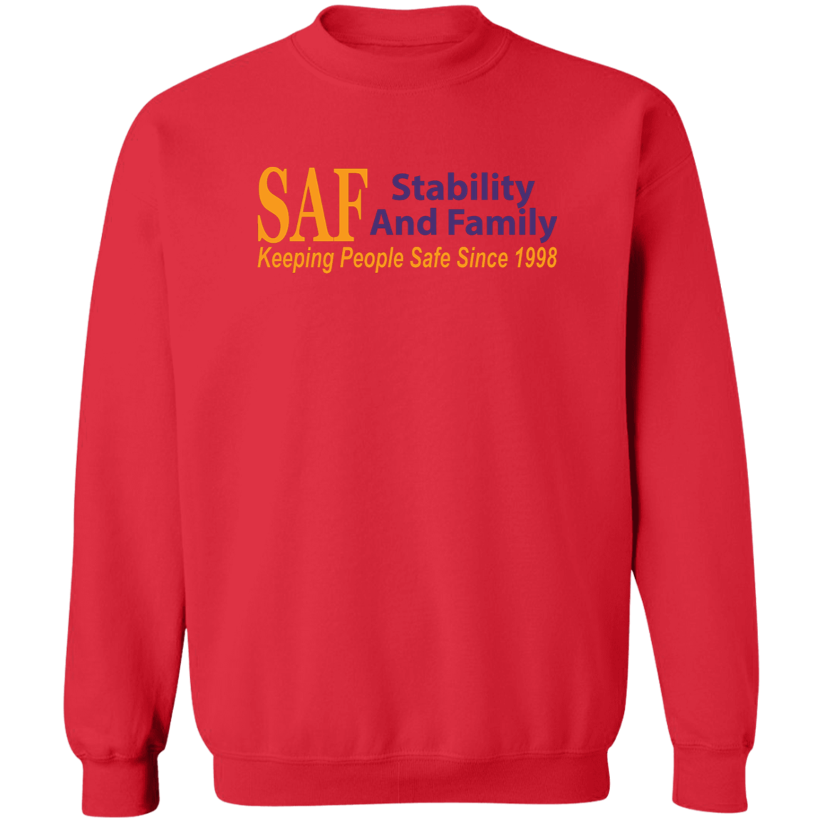 SAF - Crewneck Pullover Sweatshirt