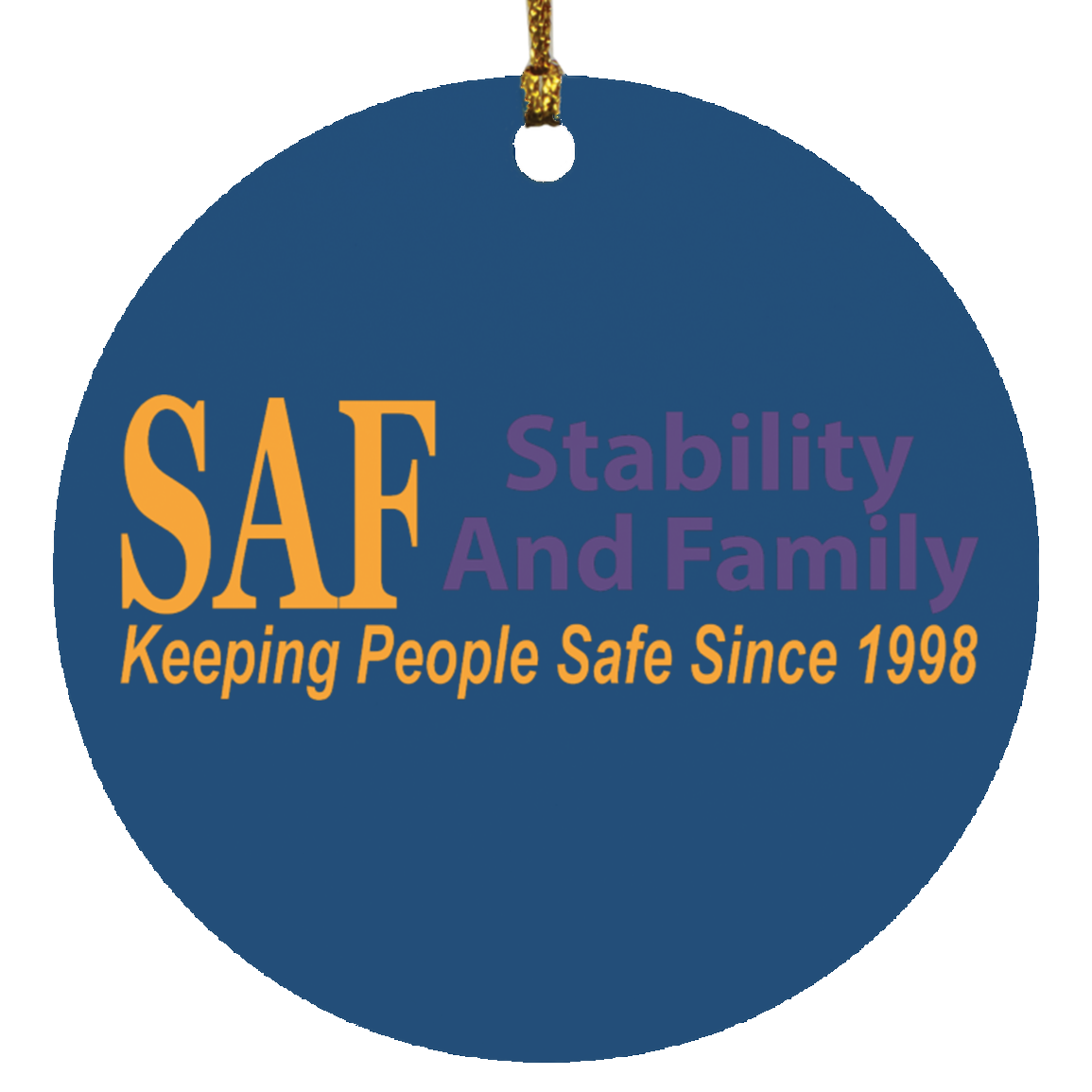 SAF - Circle Ornament