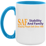 SAF - 15oz. Accent Mug