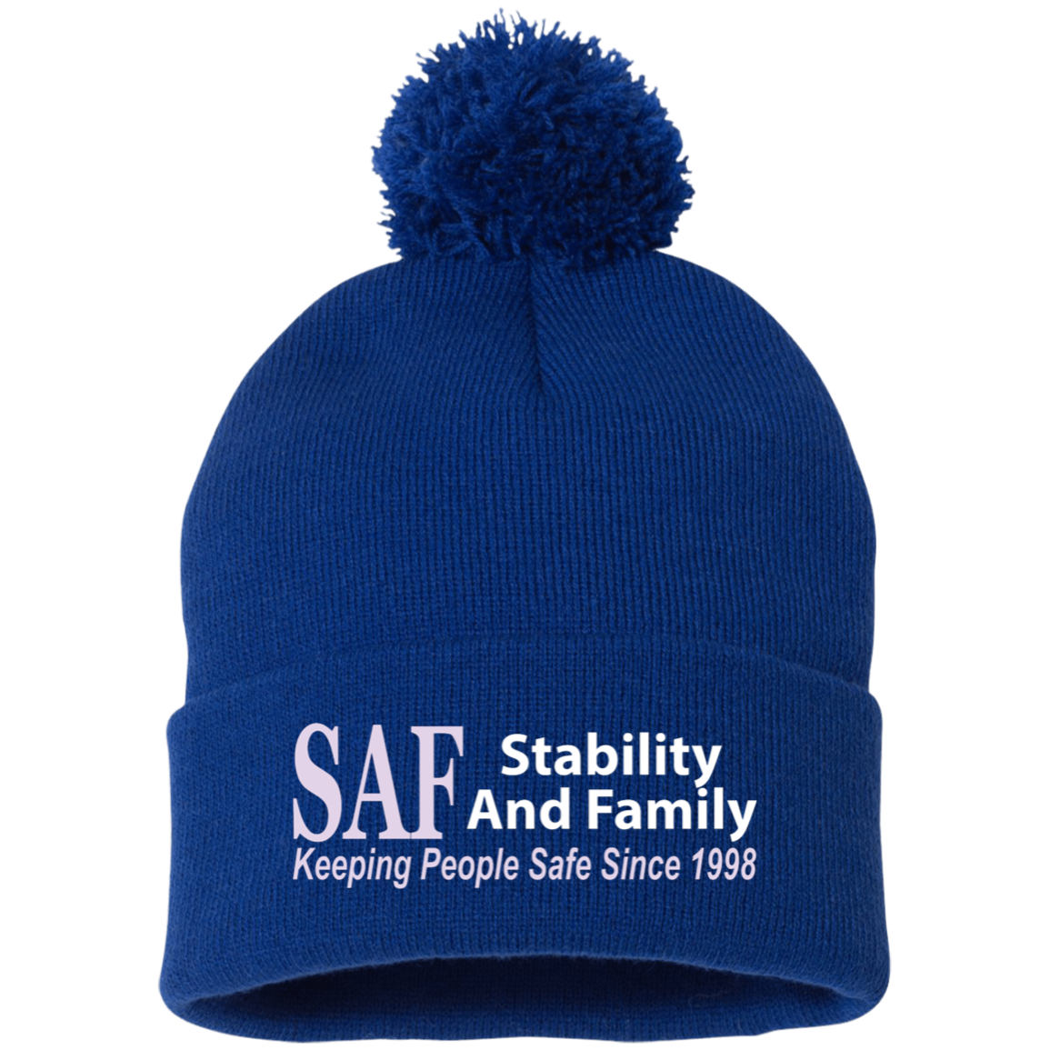 SAF - Pom Pom Knit Cap