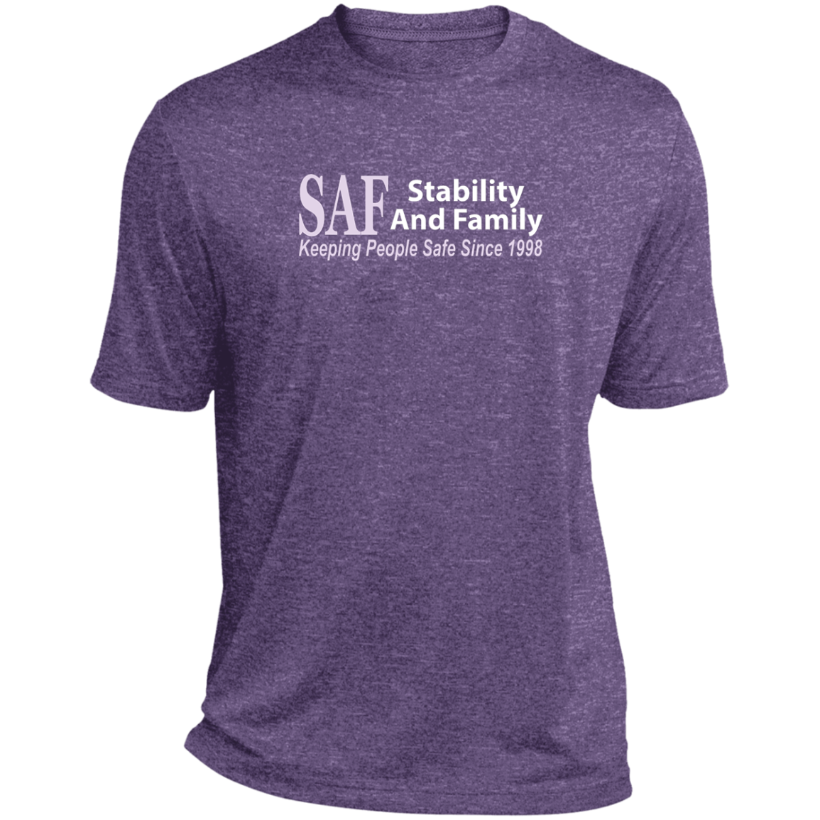 SAF - Heather Performance Tee
