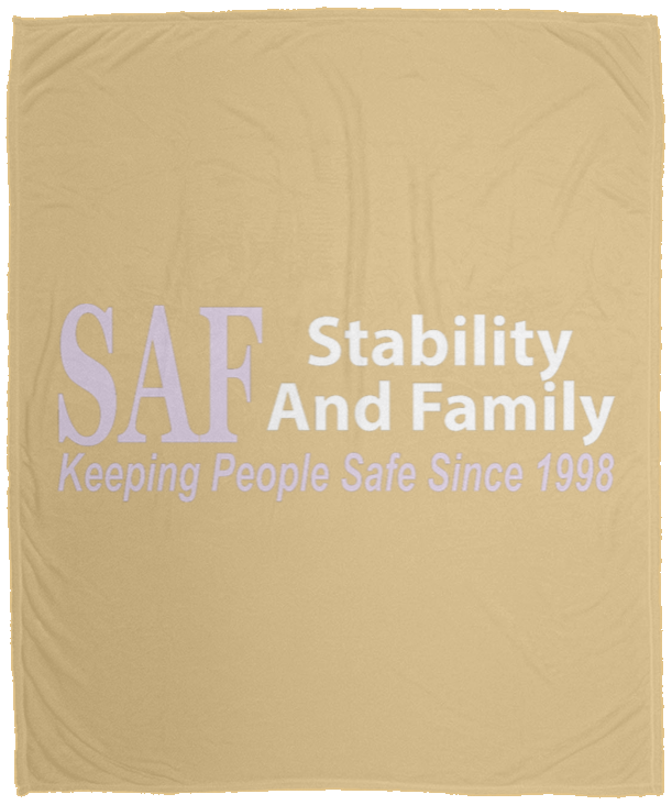 SAF - Cozy Plush Fleece Blanket - 50x60