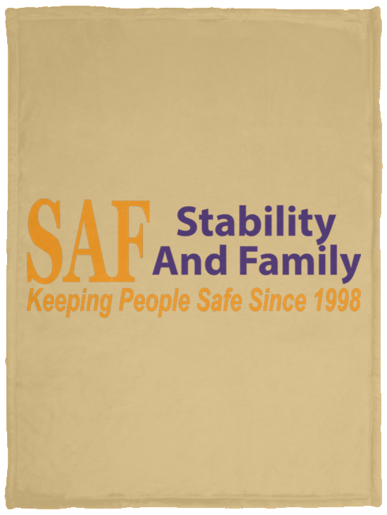 SAF - Cozy Plush Fleece Blanket - 30x40