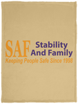 SAF - Cozy Plush Fleece Blanket - 30x40