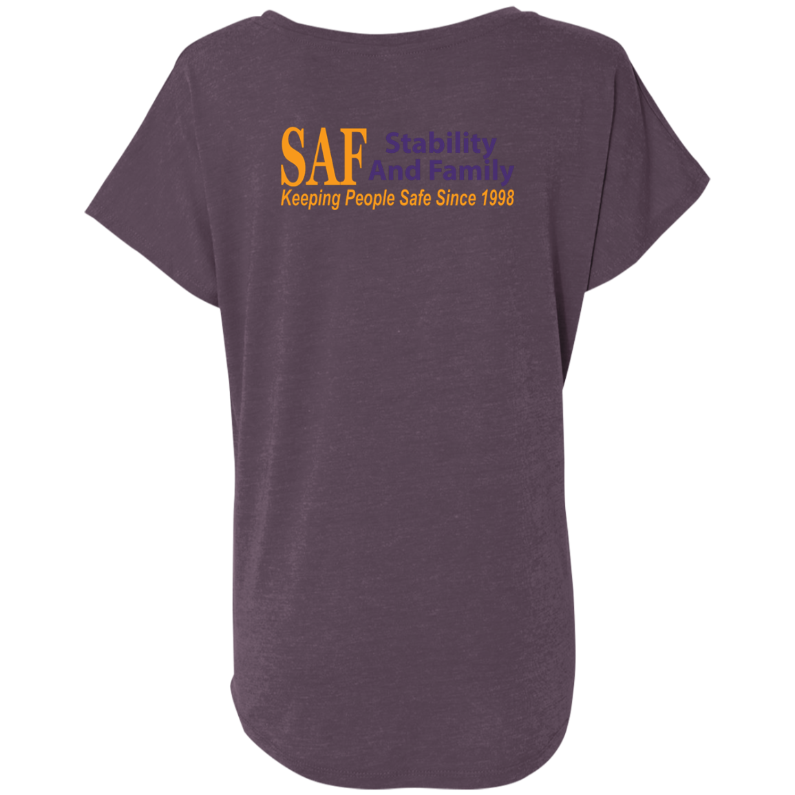 SAF - Ladies' Triblend Dolman Sleeve