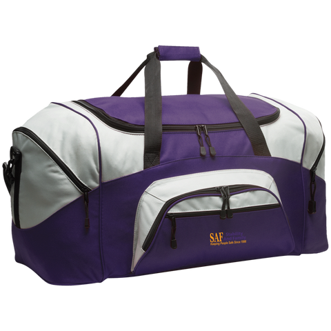 SAF - Embroidered Sport Duffel