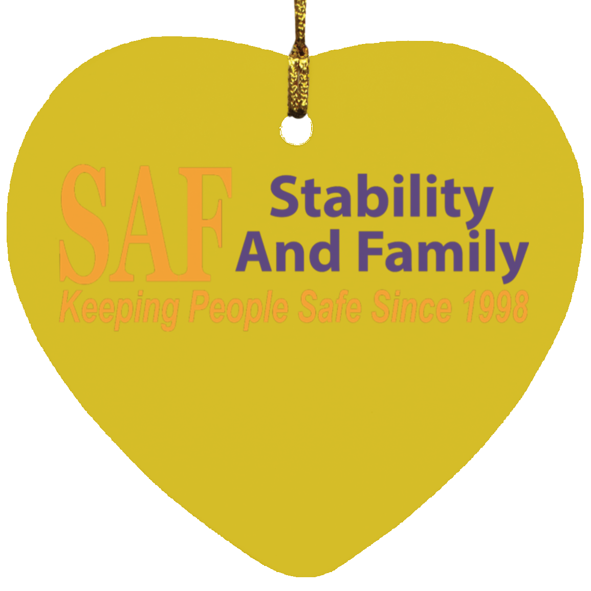 SAF - Heart Ornament