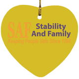 SAF - Heart Ornament