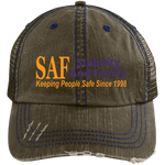 SAF - Distressed Unstructured Trucker Cap