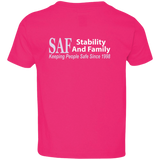 SAF - Toddler Jersey T-Shirt