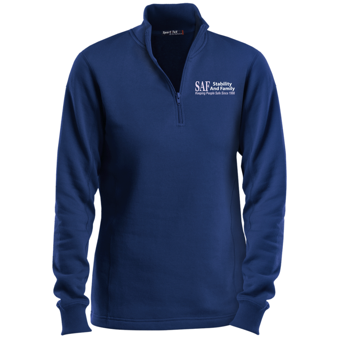 SAF - Ladies' 1/4 Zip Sweatshirt