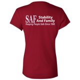 SAF - Ladies' Jersey V-Neck T-Shirt