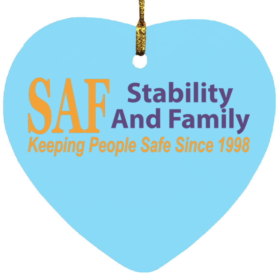 SAF - Heart Ornament
