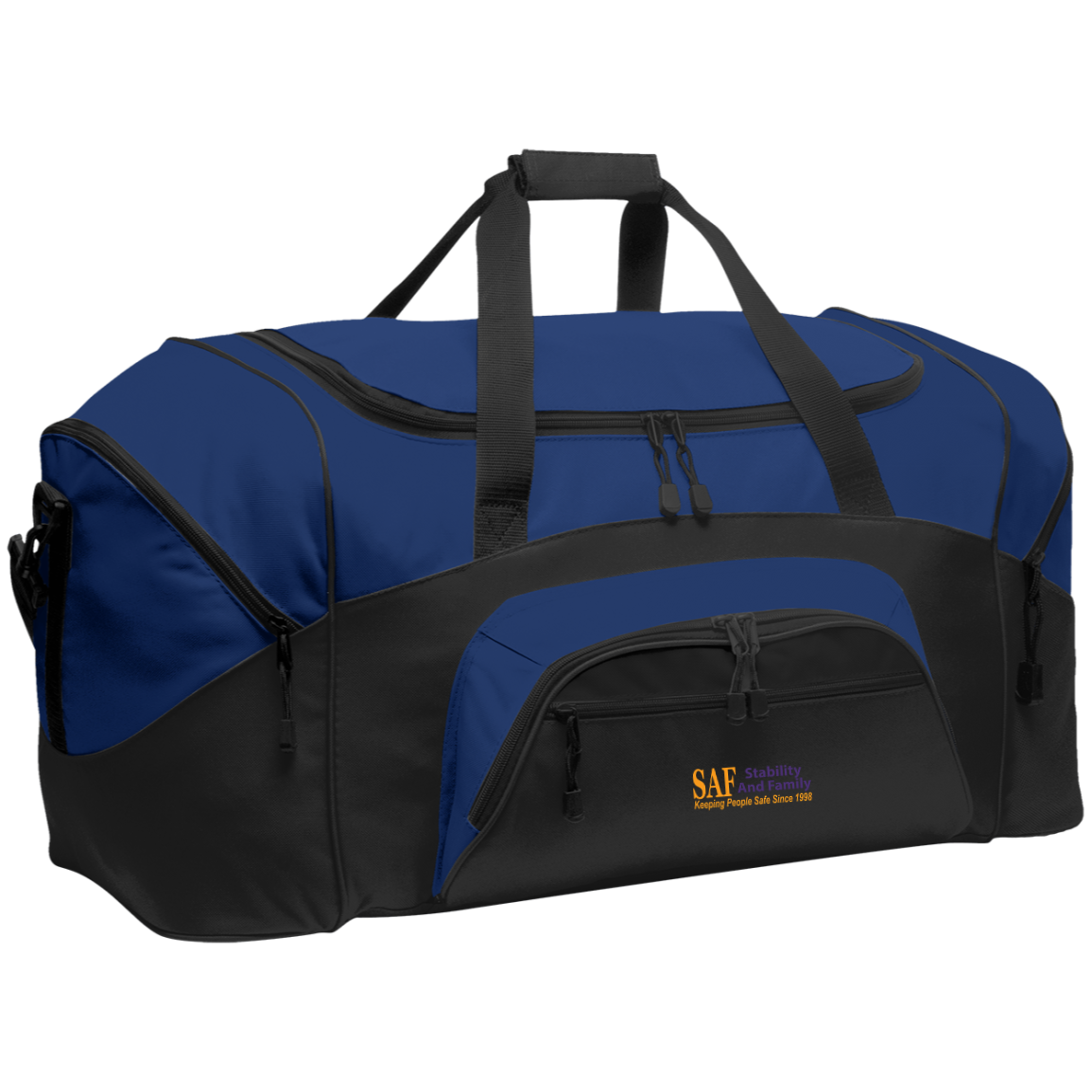 SAF - Embroidered Sport Duffel
