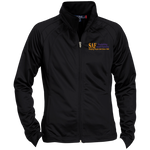 SAF - Embroidered Ladies' Raglan Sleeve Warmup Jacket