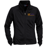 SAF - Embroidered Ladies' Raglan Sleeve Warmup Jacket