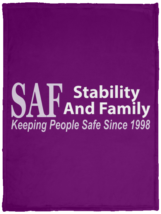 SAF - Cozy Plush Fleece Blanket - 30x40