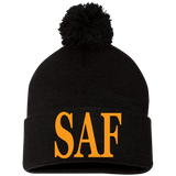 SAF - Pom Pom Knit Cap