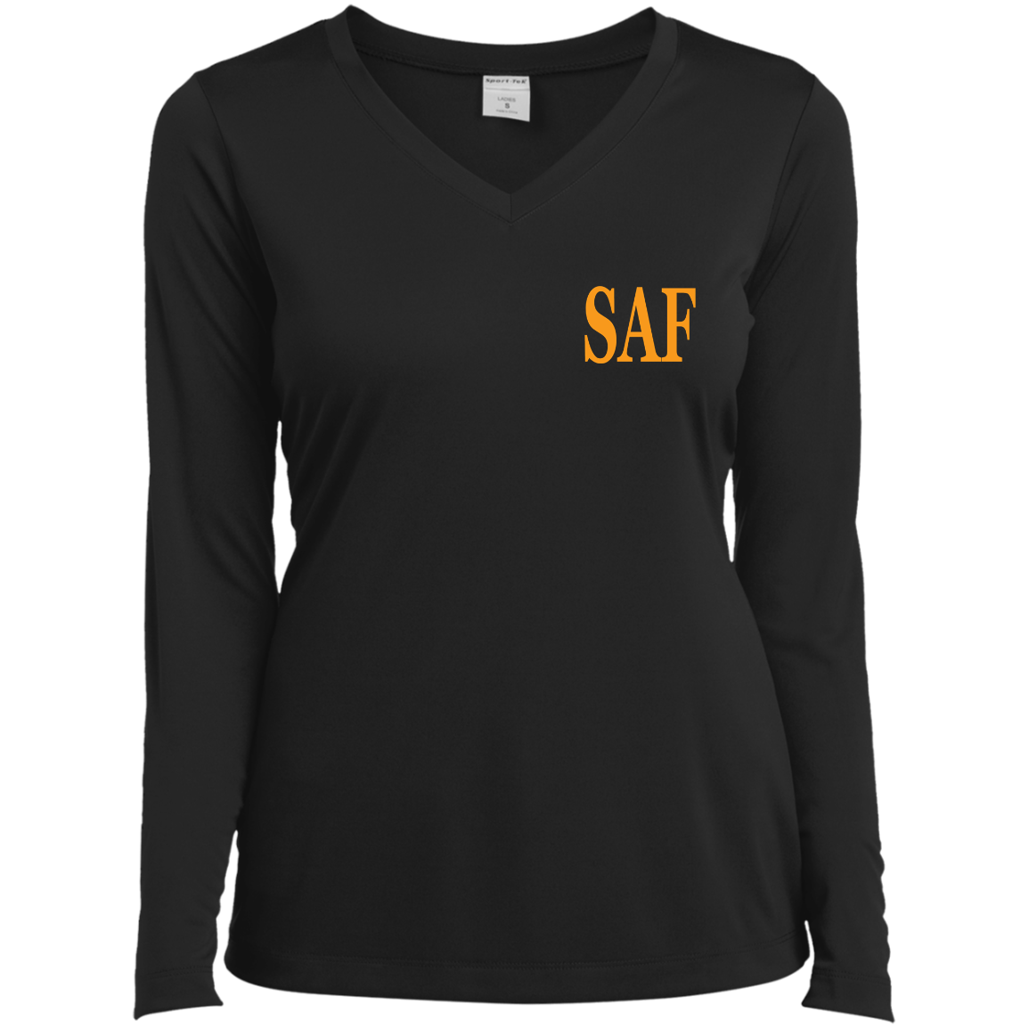 SAF - Ladies’ Long Sleeve Performance V-Neck Tee