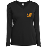 SAF - Ladies’ Long Sleeve Performance V-Neck Tee