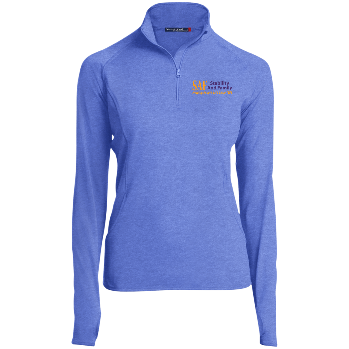 SAF - Women's 1/2 Zip Performance Pullover