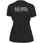 SAF - Ladies’ Moisture-Wicking V-Neck Tee
