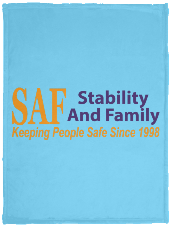 SAF - Cozy Plush Fleece Blanket - 30x40