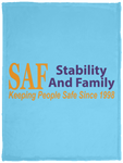 SAF - Cozy Plush Fleece Blanket - 30x40