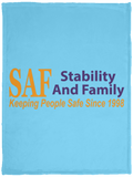 SAF - Cozy Plush Fleece Blanket - 30x40