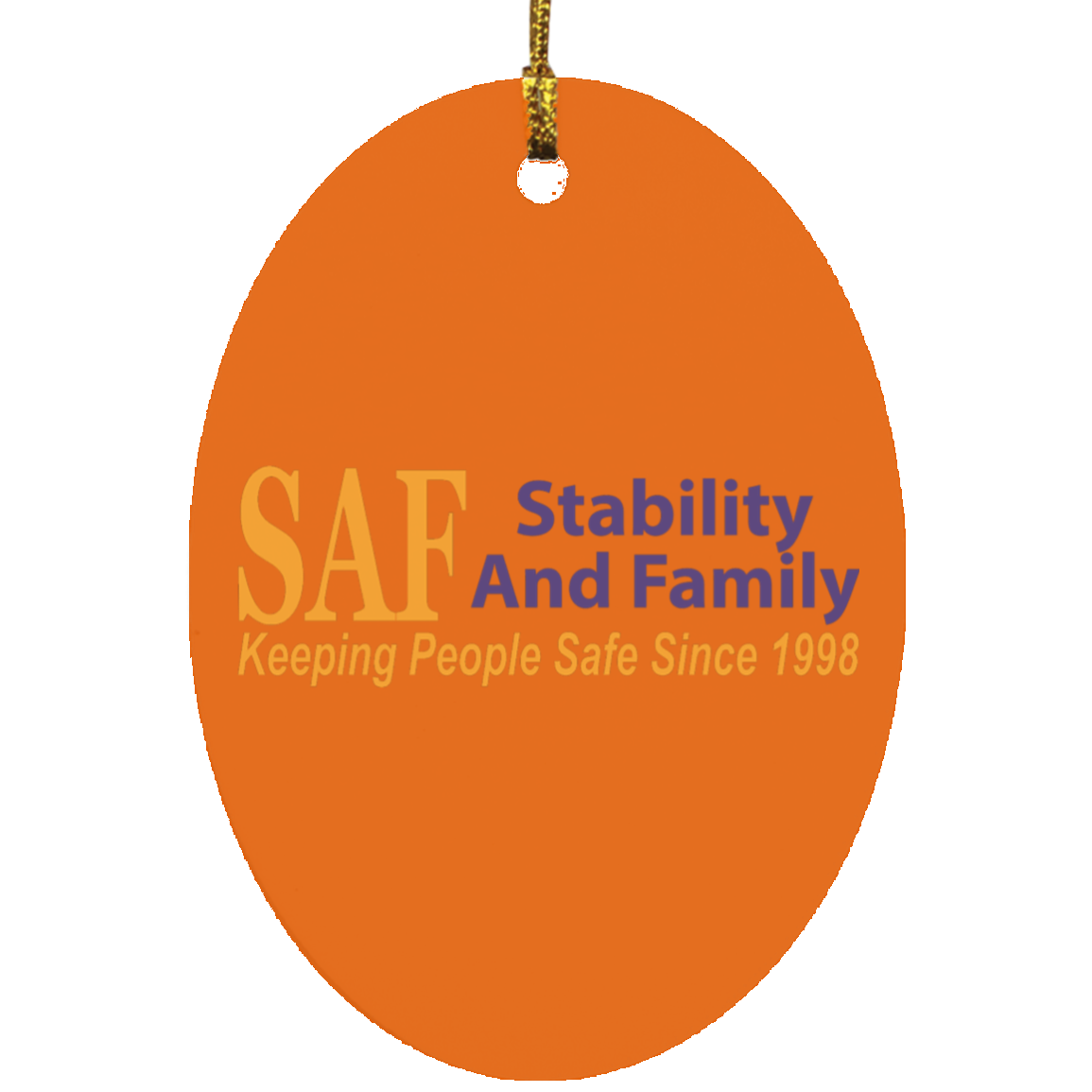 SAF - Oval Ornament